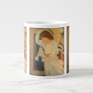 Een engel die een flageolet speelt van Burne Jones Grote Koffiekop