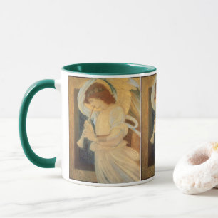 Een engel die een flageolet speelt van Burne Jones Mok