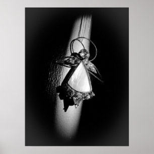 Een engel die over mij kijkt poster