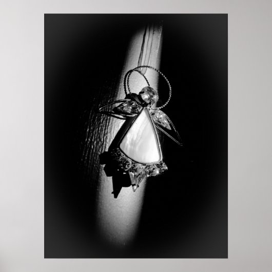 Een engel die over mij kijkt poster (Voorkant)