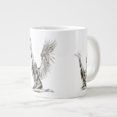 Een Engel Grote Koffiekop (Voorkant rechts)