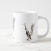 Een Engel Grote Koffiekop (Rechts)