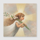 Een engel in de hemel met leugens kerst holid (Voorkant)