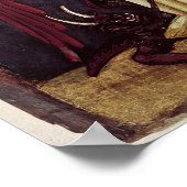 Een engel met een demon op een ketting poster (Hoek)