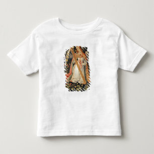 Een engel met het kruisje kinder shirts