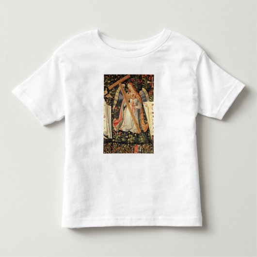 Een engel met het kruisje kinder shirts (Voorkant)