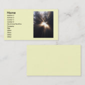 Een engel of God? Visitekaartje (Voorkant / Achterkant)