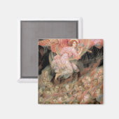 Een engel-pijp naar de zielen in de hel magneet (Voorkant / Achterkant)