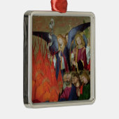 Een engel uit de 'Coronation of the Virgin' Metalen Ornament (Rechts)