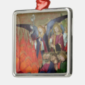 Een engel uit de 'Coronation of the Virgin' Metalen Ornament (Links)