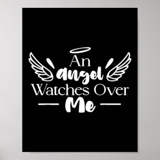 Een engel waakt over mij vader moeder vrouwen Mann Poster