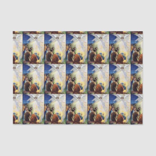 Een Engelen Gebed Tissue Paper Tissuepapier (Voorkant)