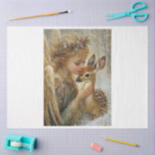 Een Engelenkus Tissuepapier (Craft)