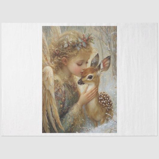 Een Engelenkus Tissuepapier (Voorkant)