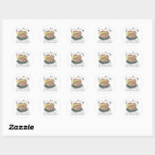 Een engelenvriend raakt je hart Sticker (Vel)