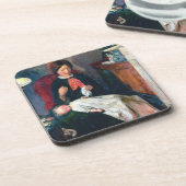 Een Engels Fireside van 1854-5 Onderzetter (Linkerzijde)