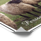 Een Engelse landscène Poster (Hoek)