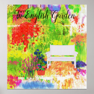 Een Engelstalig Poster voor tuinbouw
