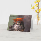 Een enkel kleine nota om hallo te zeggen! kaart (Gele Bloem)