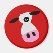 Een enkel Koe Magneet (Voorkant)