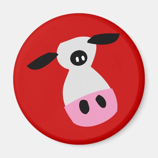 Een enkel Koe Magneet (Voorkant)