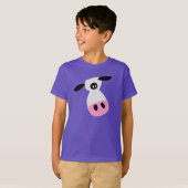 Een enkel Koe T-shirt (Voorkant volledig)