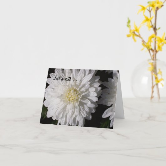 Een enkel nota. kaart (Gele Bloem)