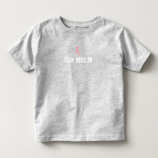 Een enkel ziedgrijs Toddler Team met alleen T-Shir Kinder Shirts