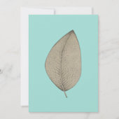 Eén enkele bijsluiter kaart (Voorkant)