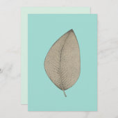 Eén enkele bijsluiter kaart (Voorkant / Achterkant)