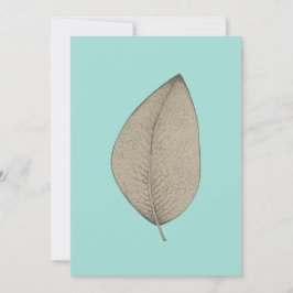 Eén enkele bijsluiter kaart