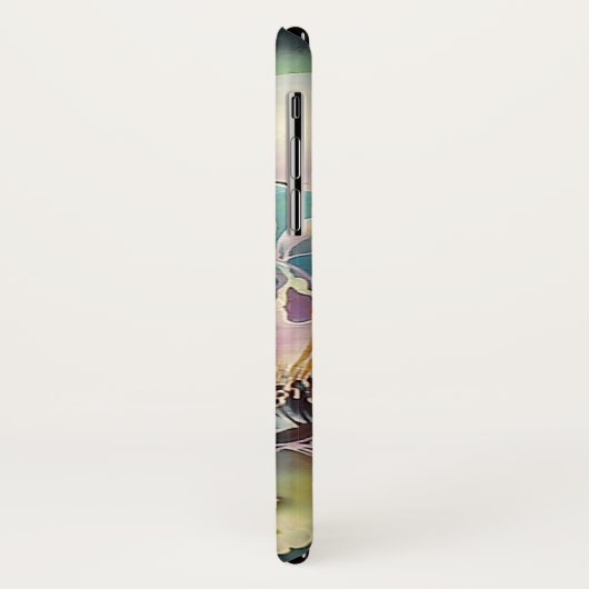 Een enkele kolibrie Case-Mate iPhone case (Achterkant/links)