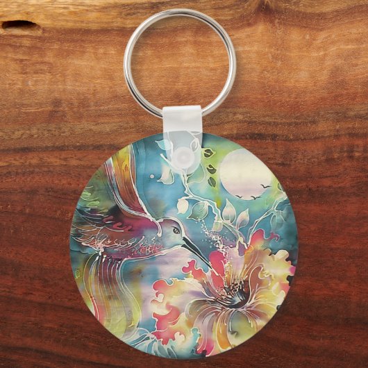 Een enkele kolibrie sleutelhanger (Voorkant)