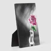 Een Enkele Roos Fotoplaat (Zijkant)