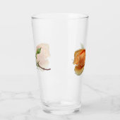 Een enkele roos gesneden    glas (Links)