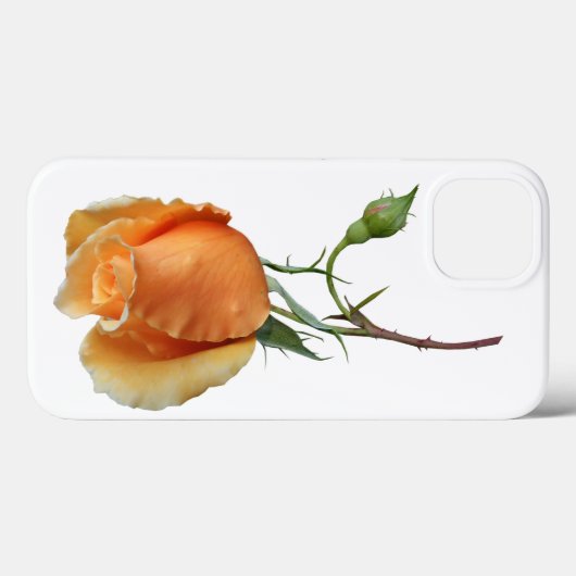 Een enkele roos stek     Case-Mate iPhone case (Achterkant (horizontaal))