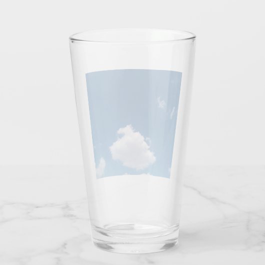 Een enkele wolk glas (Achterkant)