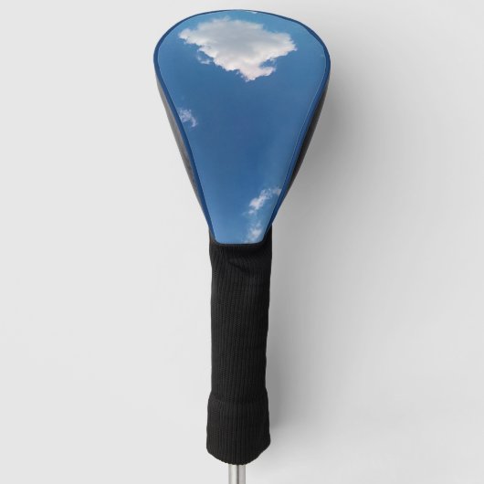 Een enkele wolk golfheadcover (Voorkant)