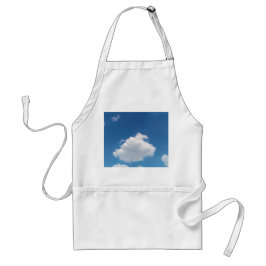 Een enkele wolk standaard schort