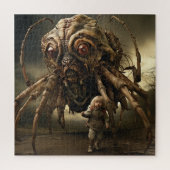 Een enorme alien bug legpuzzel (Verticaal)