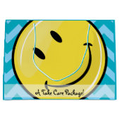 Een enorme glimlach, zorg voor een aangepaste cade groot cadeauzakje (Voorkant)