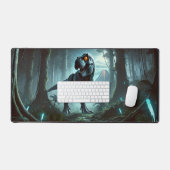 Een enorme Tyrannosaurus rex Bureaumat (Keyboard & Muis)