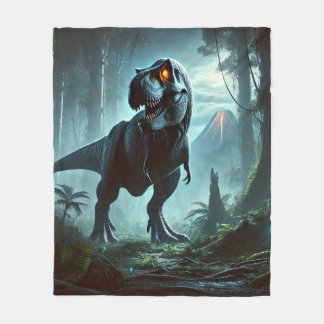 Een enorme Tyrannosaurus rex Fleece Deken