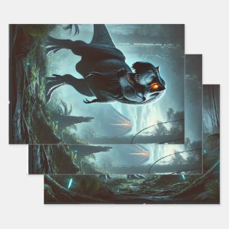 Een enorme Tyrannosaurus rex Inpakpapier Vel