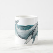 Een enorme walvis koffiemok (Center)