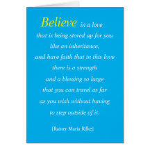 Een erfenis van Liefde Wenskaart