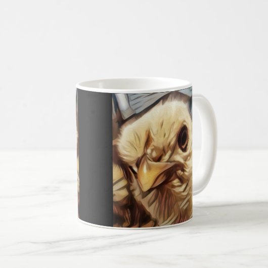 Een erg boze stekel koffiemok (Voorkant rechts)