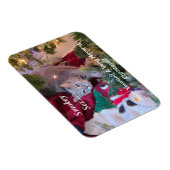 EEN ERG ROKERIGE KERST MAGNEET (Rechterzijde)