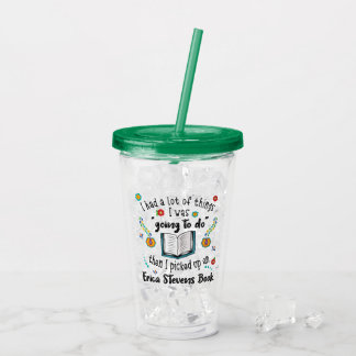 Een Erica Stevens boek opgehaald Acryl Drinkbeker