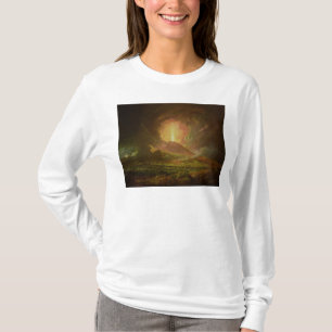 Een Eruptie van Vesuvius, gezien vanuit Portici T-shirt
